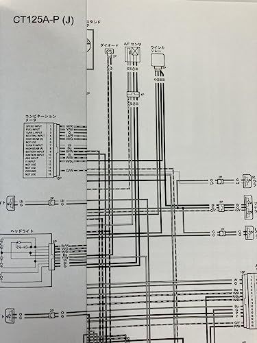 ハンターカブ CT125 CT125A（8BJ-JA65） ホンダ サービスマニュアル 整備書（機種編） メンテナンス 正規 受注生産品 60K2E50ts 21cb7e84