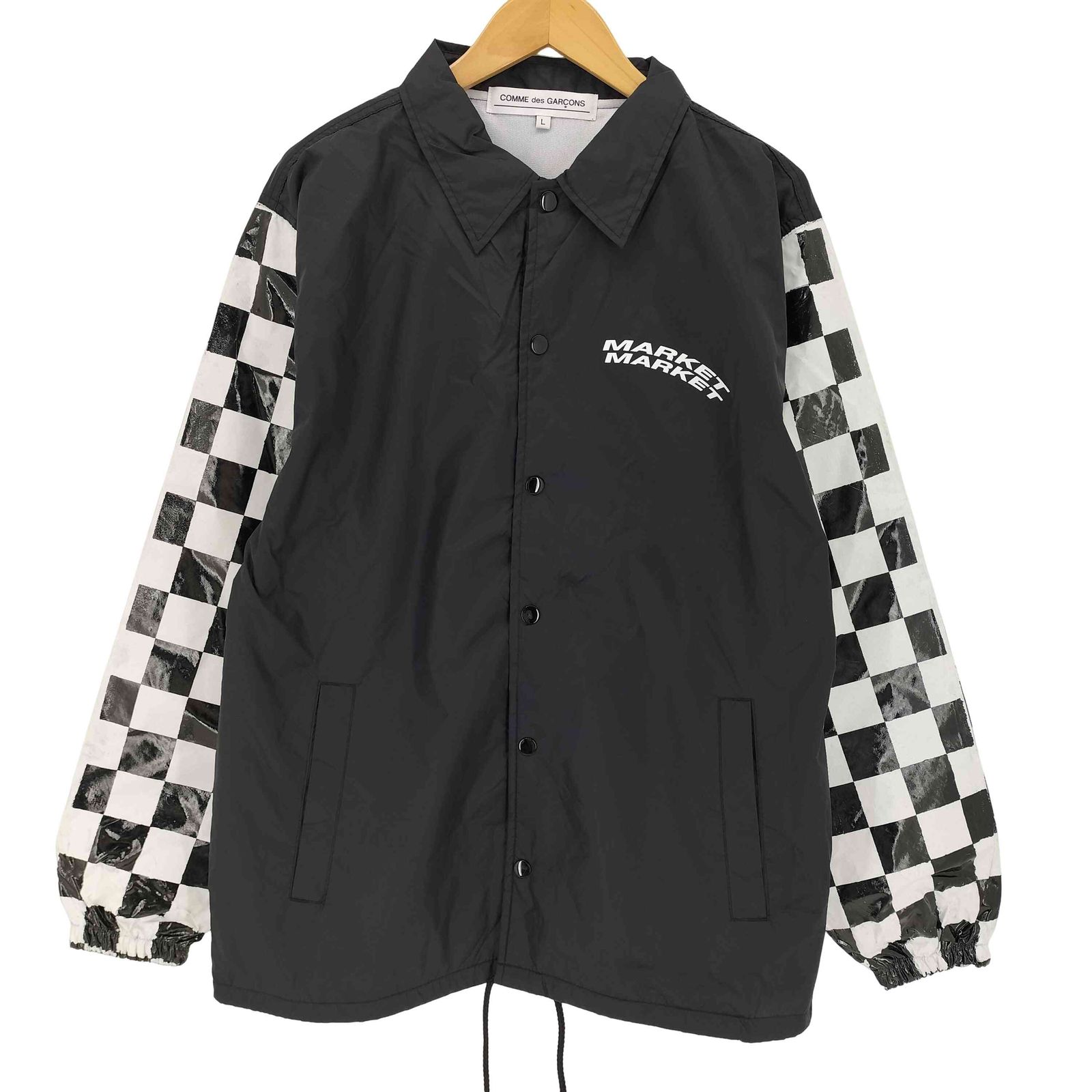 コムデギャルソン COMME des GARCONS 24aw CHECKER SL COACH JACKET チェッカーコーチジャケット メンズ JPN：L