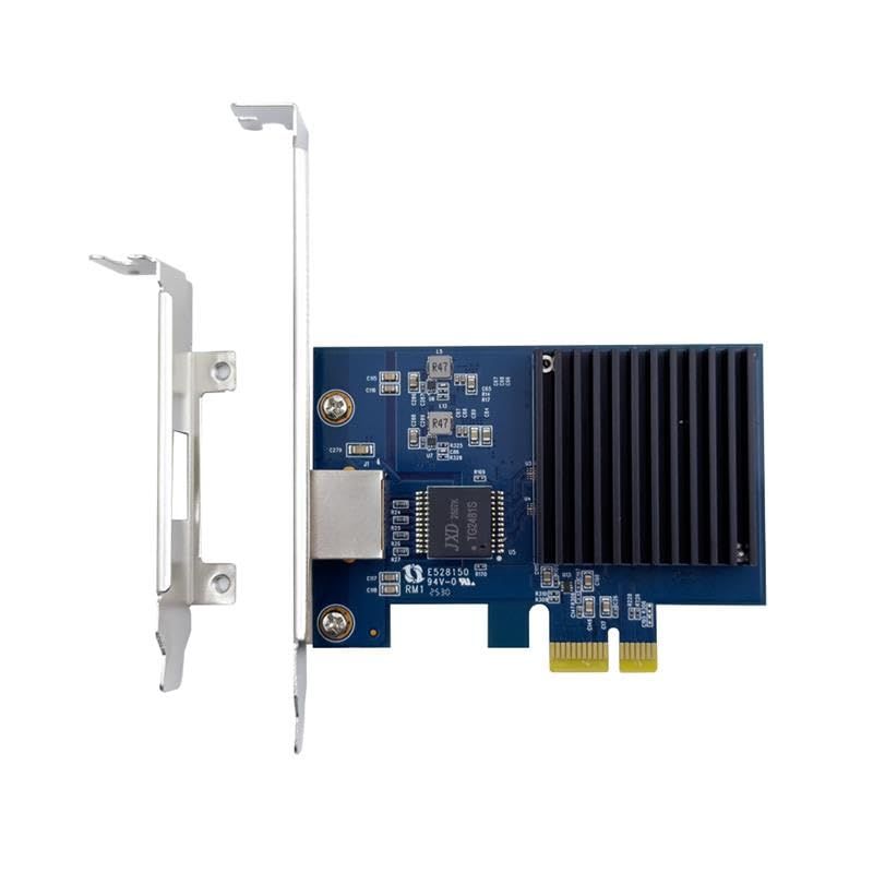【新品】10GbE 有線LANカード 低消費電力 Realtek RTL8127搭載 PCIe Gen4x1 RJ45対応1ポート ネットワークアダプタ10G/5G/2.5G/1G マルチギガ対応 TXA401 da7c7d55