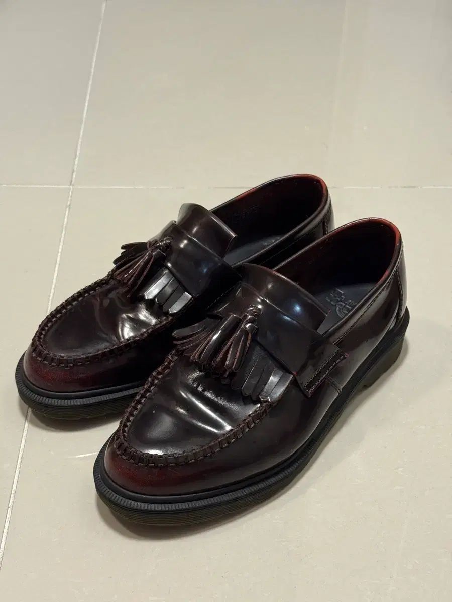 DR. MARTENS ドクターマーチン エイドリアン ローファー バーガンディ 270