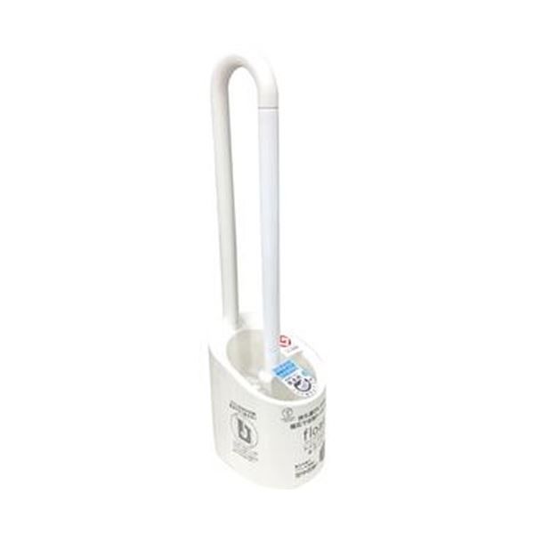 フロートトイレブラシ ケース付 10個セット アイボリー まとめ買い【アイボリー】