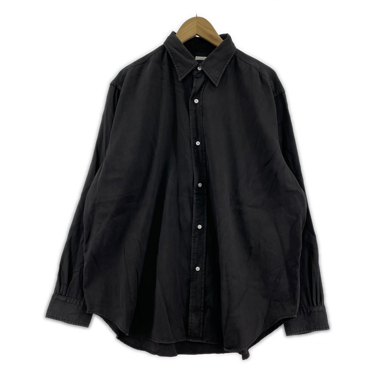 A.PRESSE 24AW Double Weave Twill Regular Collar Shirt 3 24SA