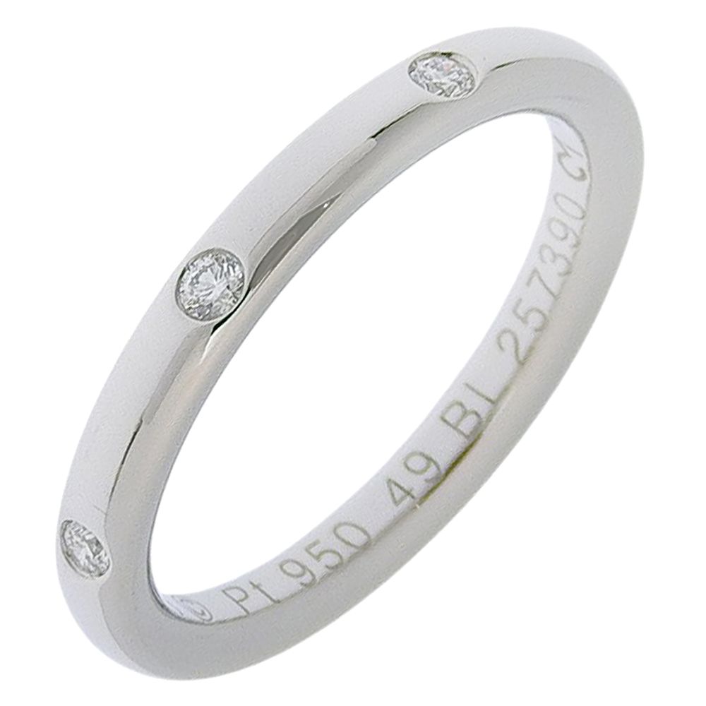 【Van Cleef & Arpels】ヴァンクリーフ＆アーペル アンフィニ エトワール Pt950プラチナ×ダイヤモンド 9号 レディース 4.6g リング・指輪 81,400円