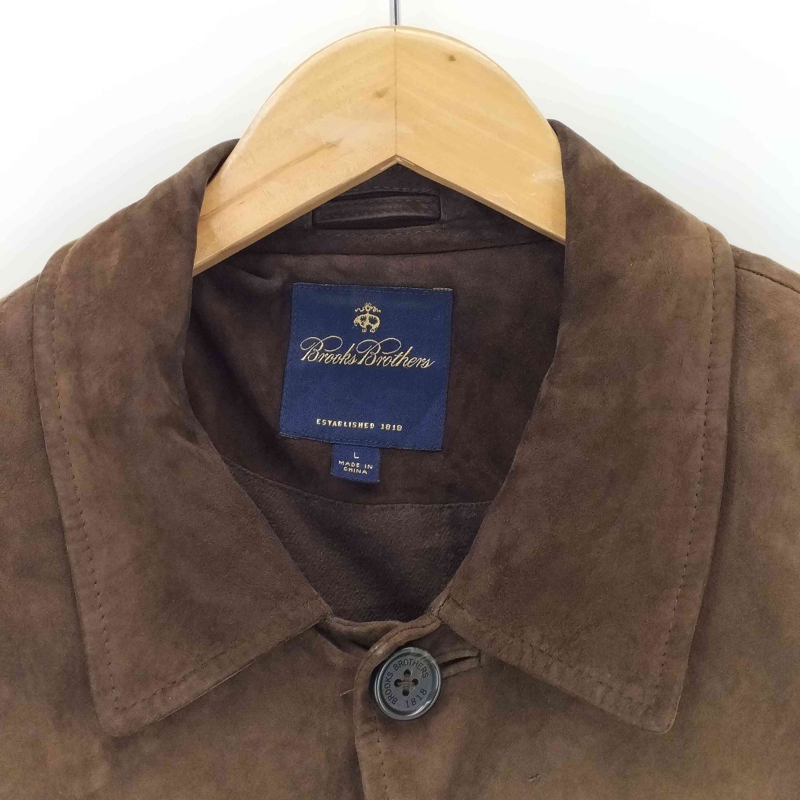 ブルックスブラザーズ BROOKS BROTHERS スウェード レザージャケット