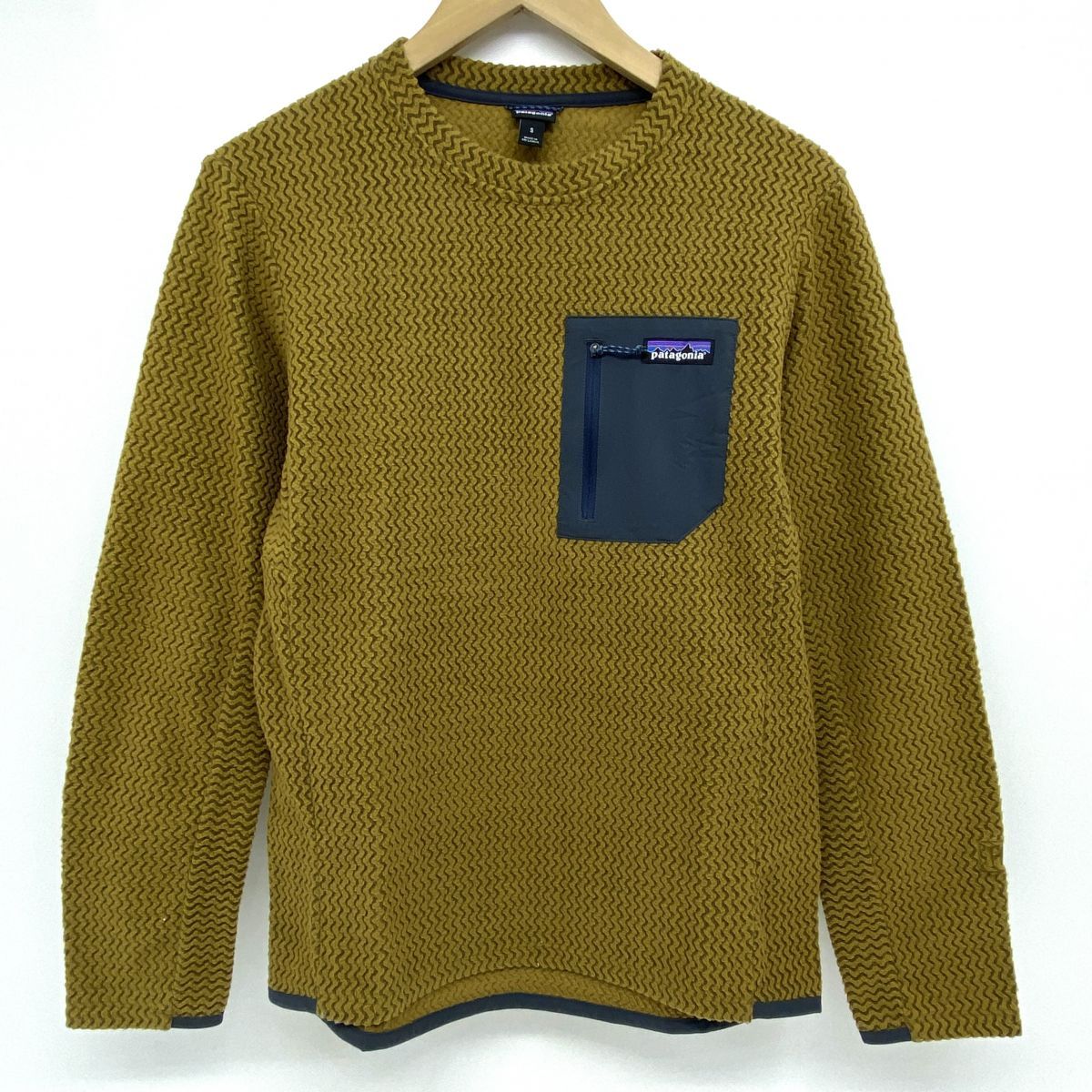 patagonia パタゴニア R1 AIR CREW エアクルーテクニカルフリーススウェット 40235FA21 Sサイズ ※中古