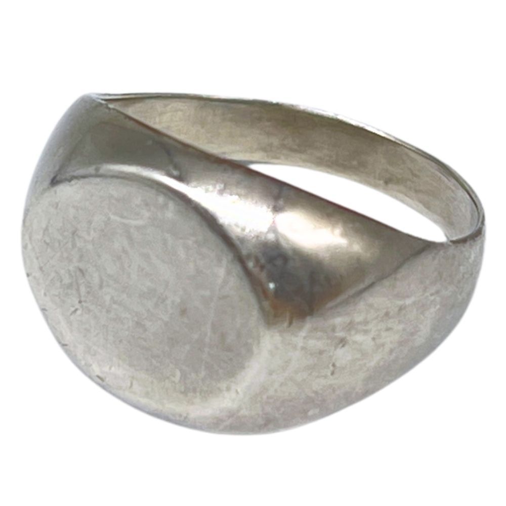 JIL SANDER ジルサンダー CLASSIC CHEVALIER RING シルバー925 リング サイズ17号程度 正規品 / 55390