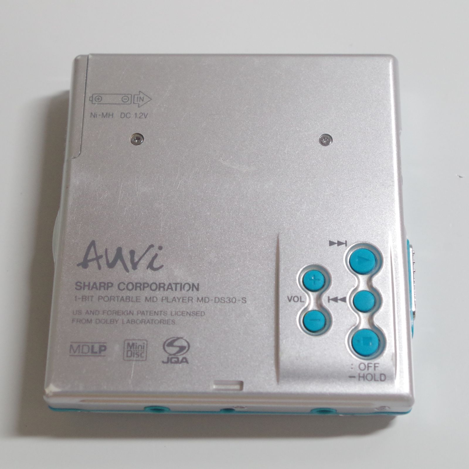 A7107 SHARP MDプレーヤー MD-DS30-S - メルカリ