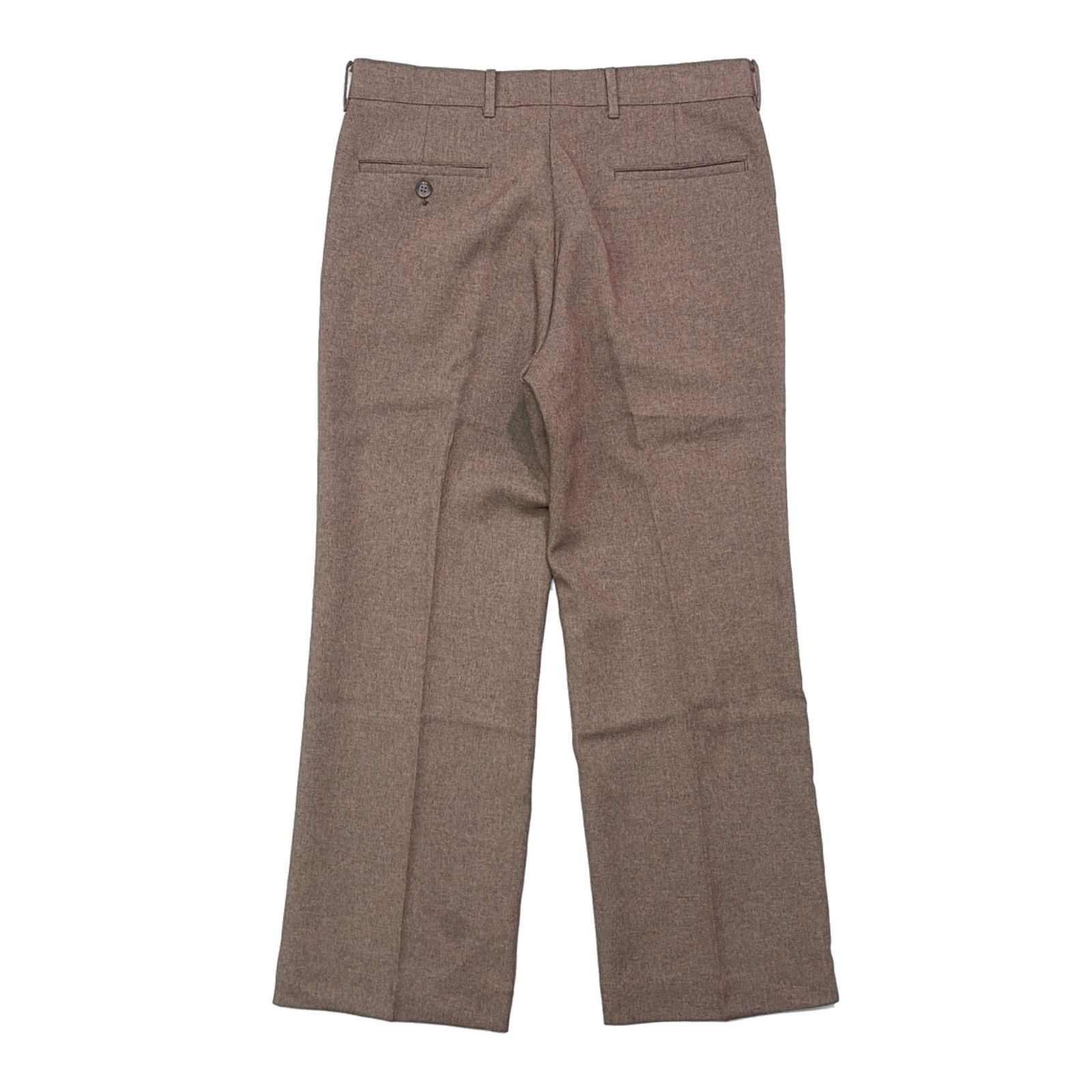 70s 80s LEVIS リーバイス アクションスラックス パンツ ブラウン 茶色
