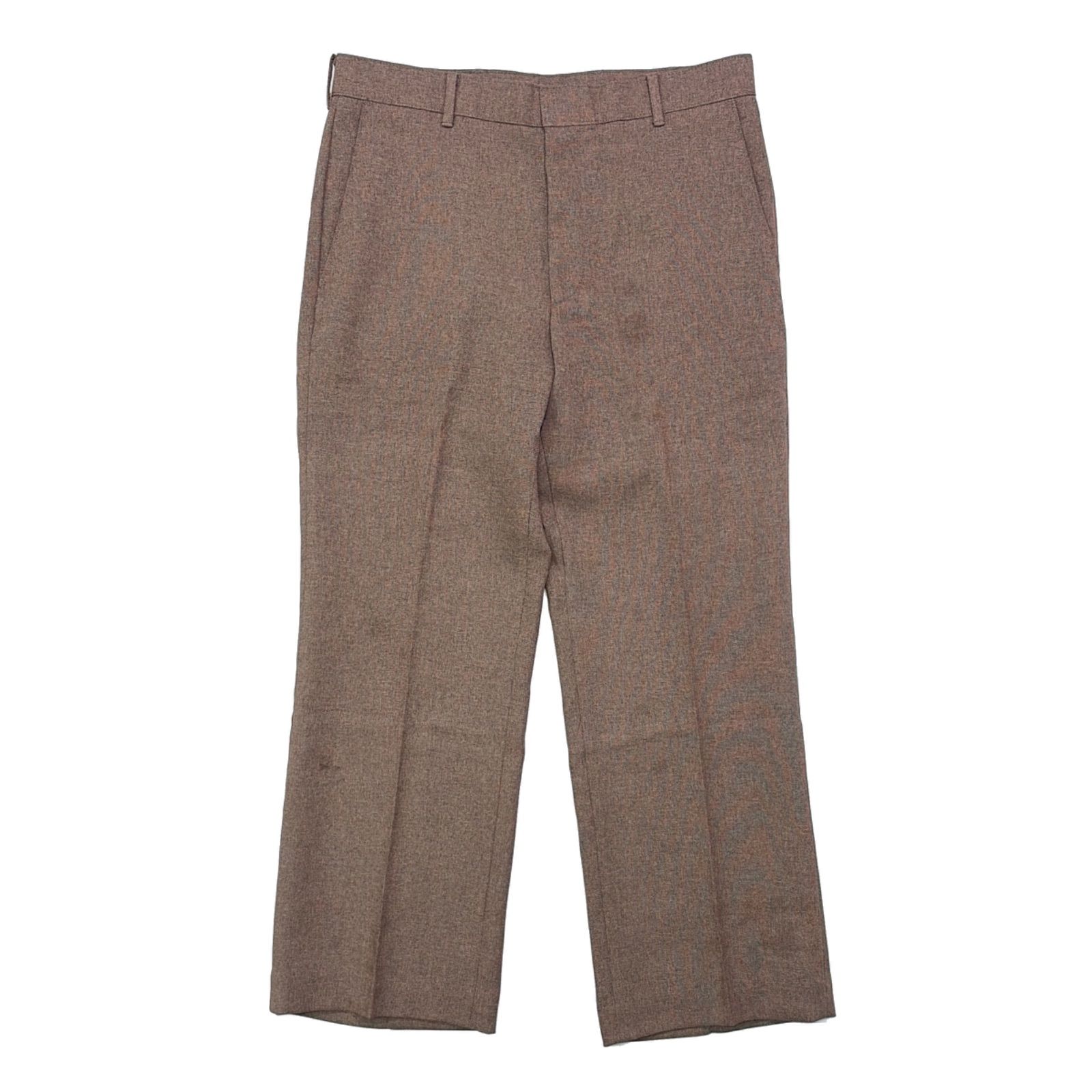 70s 80s LEVIS リーバイス アクションスラックス パンツ ブラウン 茶色