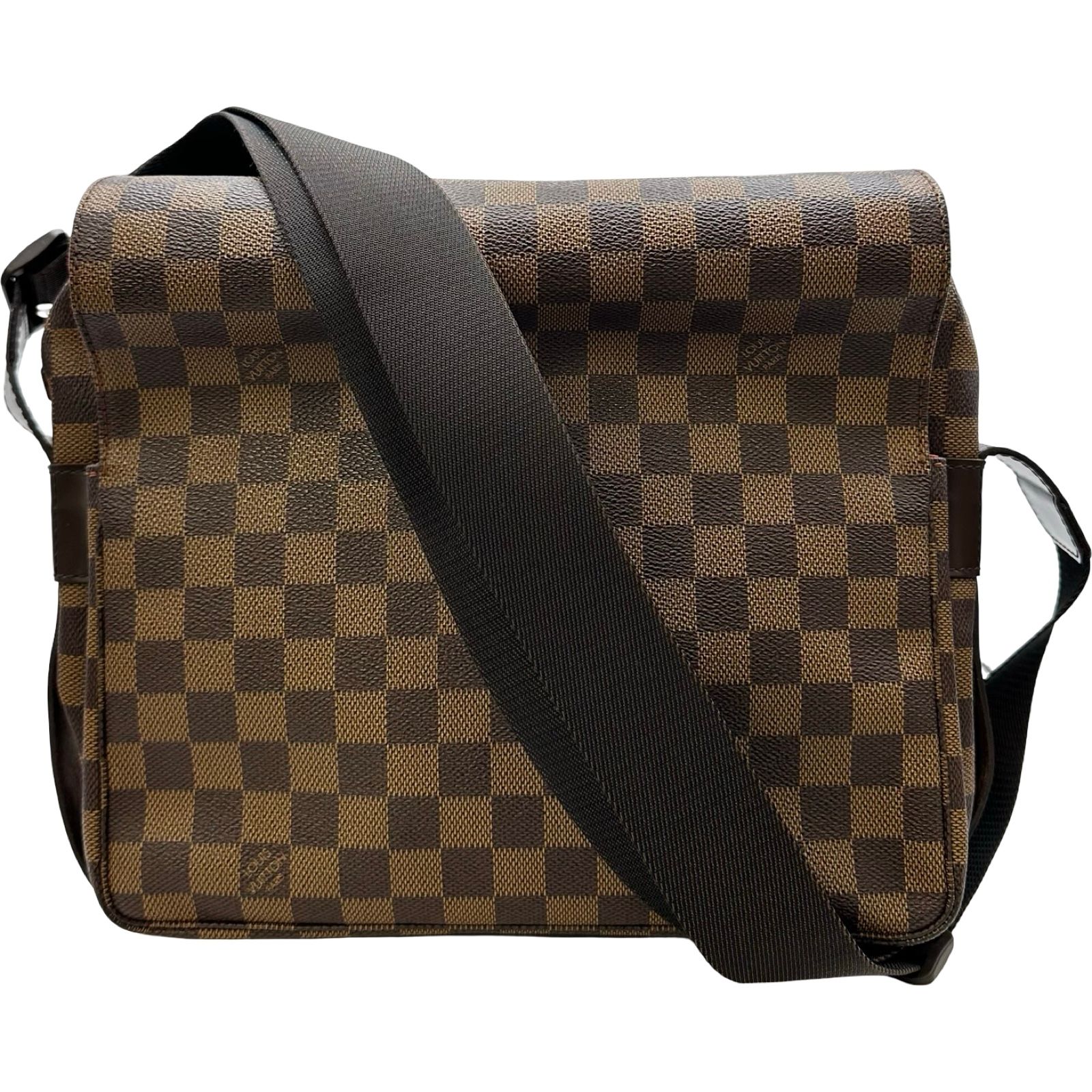 ルイ・ヴィトン LOUIS VUITTON ナヴィグリオ N45255 ブラウン ダミエキャンバス メンズ ショルダーバッグ