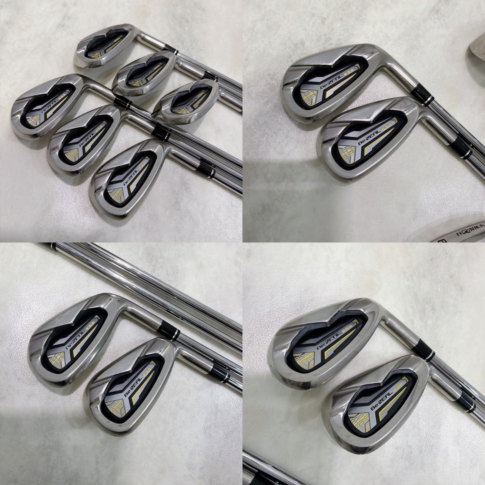 良品 HONMA 本間ゴルフ Be ZEAL 525 アイアンセット 6本 N.S.PRO 950GH