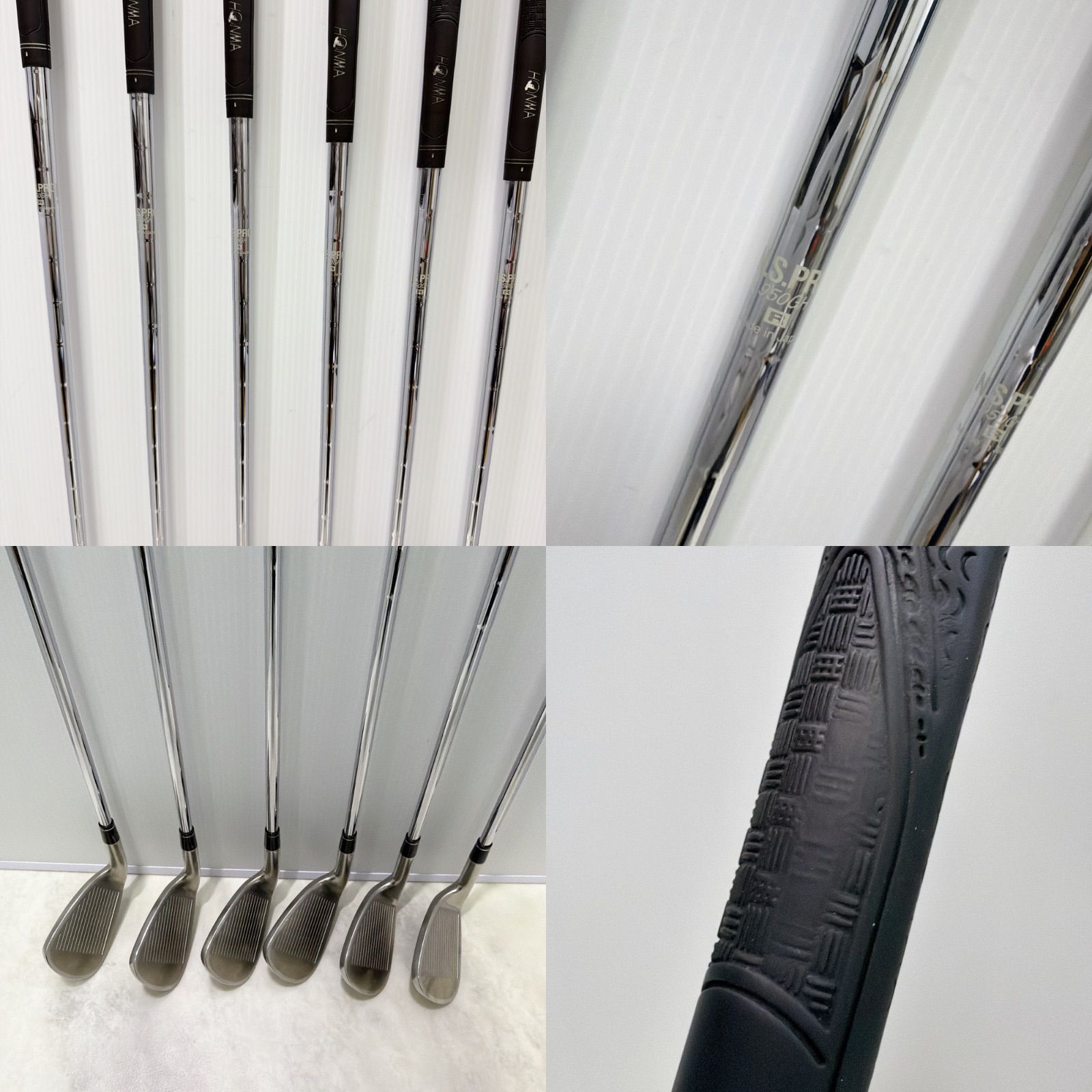 良品 HONMA 本間ゴルフ Be ZEAL 525 アイアンセット 6本 N.S.PRO 950GH 