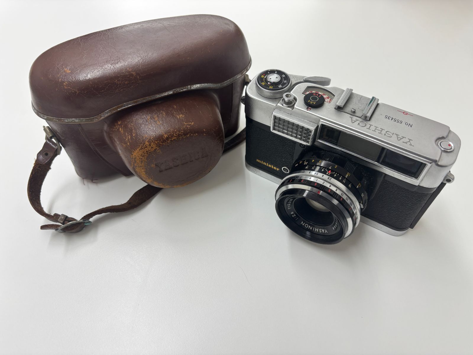D【ヴィンテージ】YASHICA ministar フィルムカメラ ヤシカ ミニスター