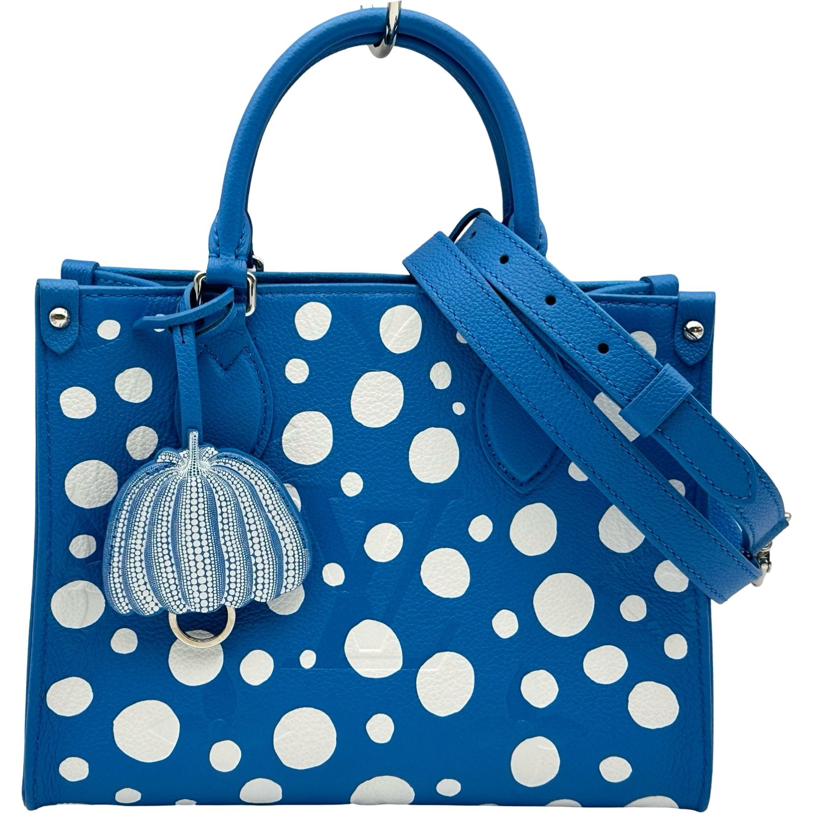 ルイ・ヴィトン LOUIS VUITTON オンザゴー PM 草間彌生 M46424 モノグラム・アンプラント ドット レディース ショルダーバッグ