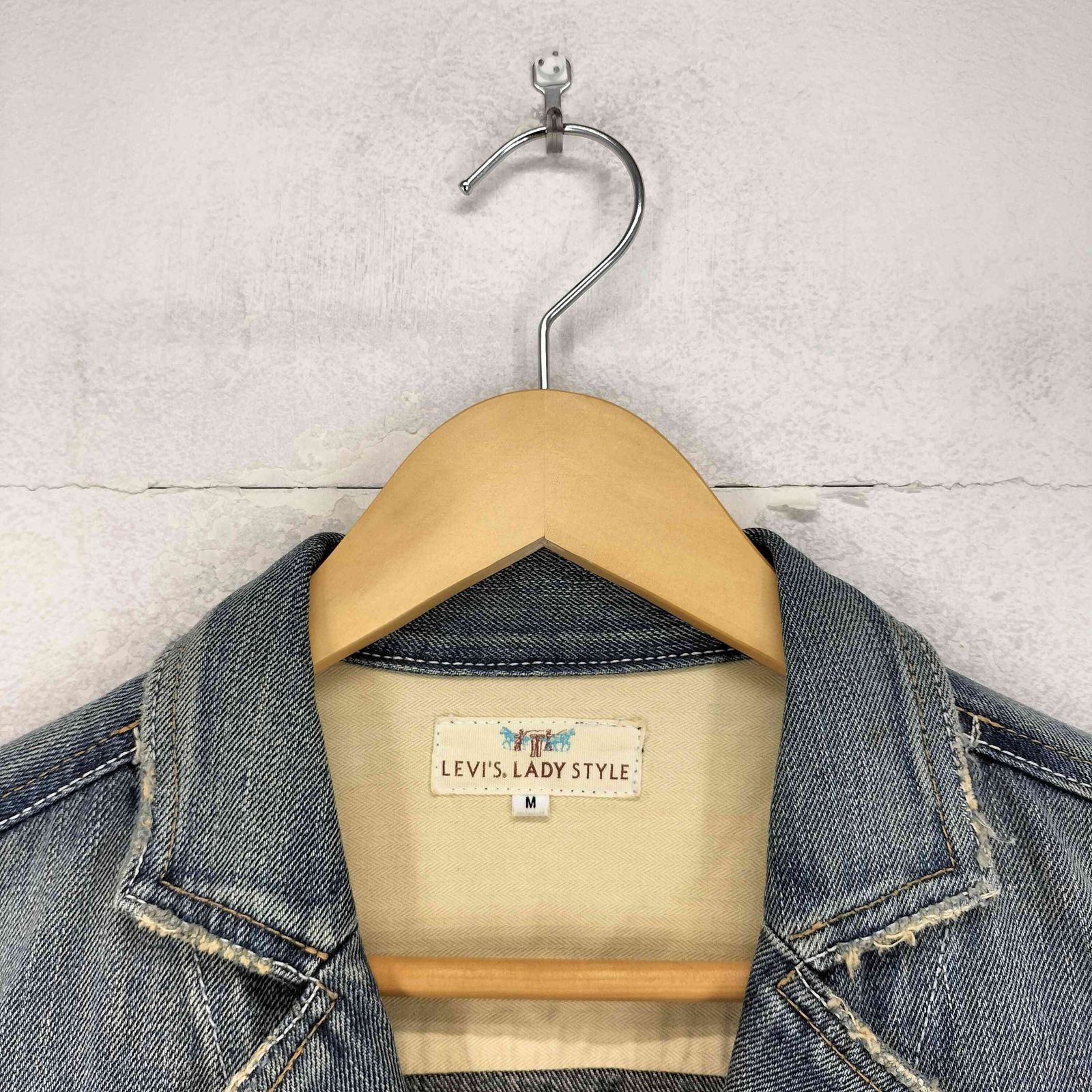 リーバイス Levis LADY STYLE デニムジャケット レディース JPN：M 