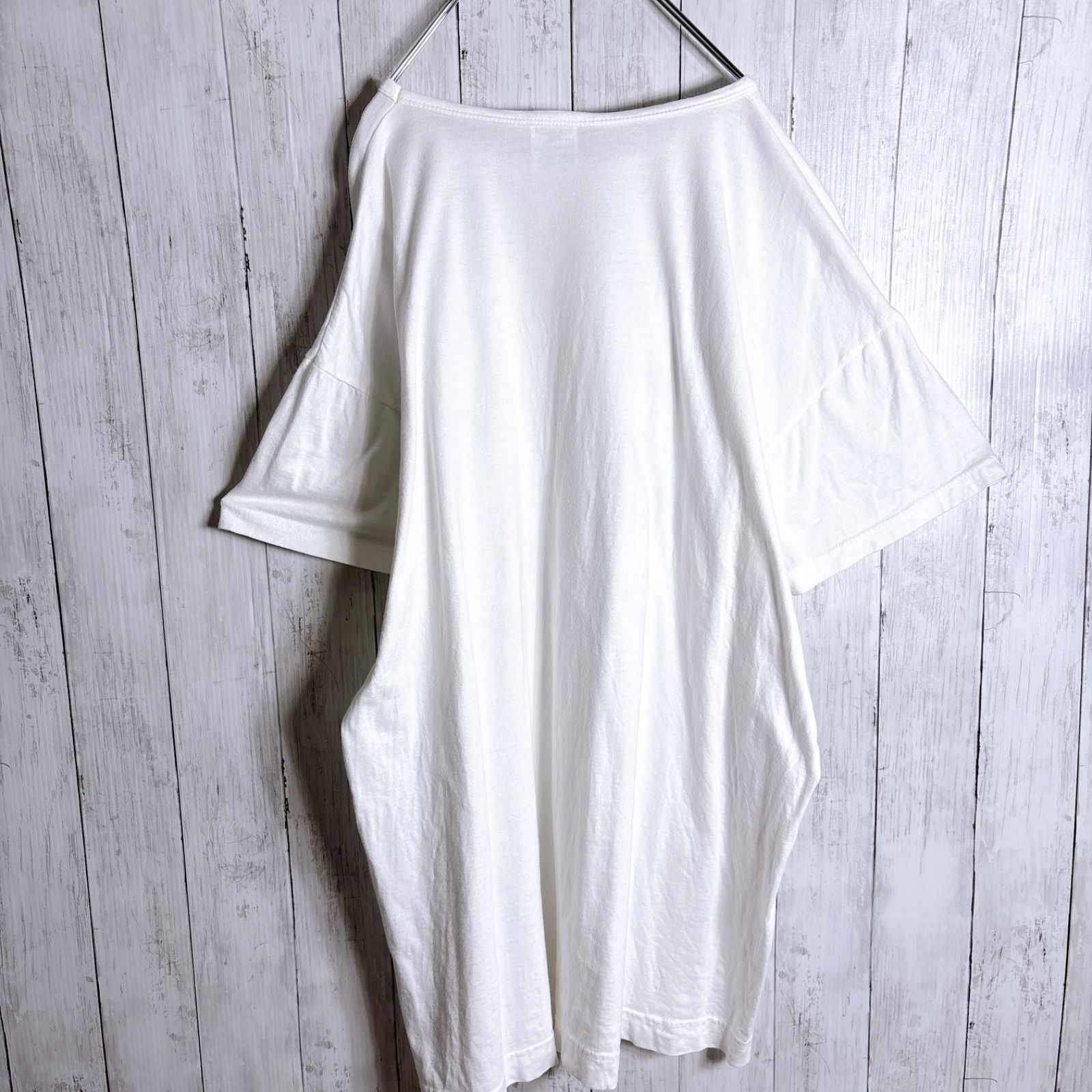【アニマルデザイン】90s Vintage M&O T-shirt エムアンドオー ホワイト ゴールデンレトリバー 犬 ドッグ アニマル ビッグプリント 古着 半袖Tシャツ #K7084 【アニマルデザイン】90s Vintage M&O T-shirt エムアンドオー ホワイト ゴールデンレトリバー 犬 ドッグ アニマル ビッグプリント 古着 半袖Tシャツ #K7084