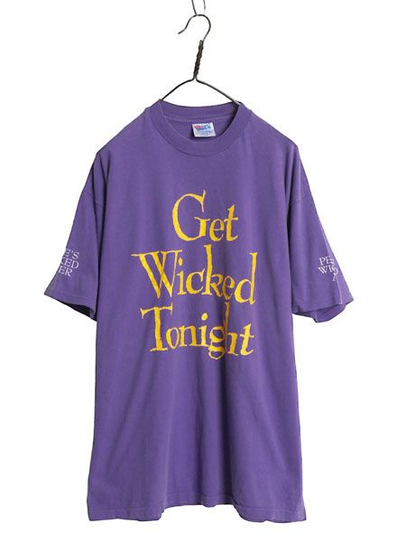 90s USA製 企業 メッセージ プリント Tシャツ メンズ XL オールド 当時物 ビール シングルステッチ ヘビーウェイト コットン 大きいサイズ