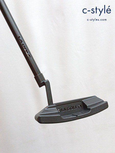 R754 [美品] LA GOLF パター LAGP BOX入り 記念パター オールカーボン製 外箱 ヘッドカバー付属 | ★