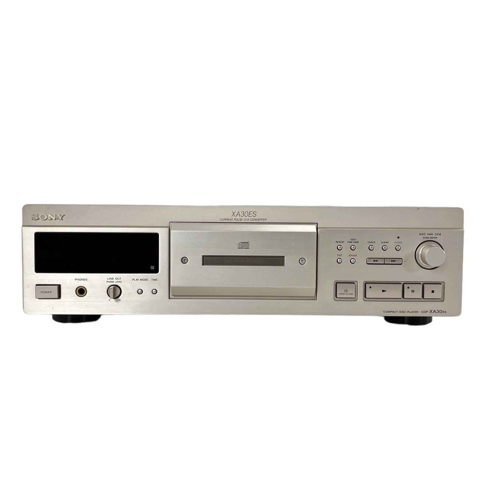 SONY CDP-XA30ES CDプレイヤー 光学系固定方式メカニズム 可変デジタル