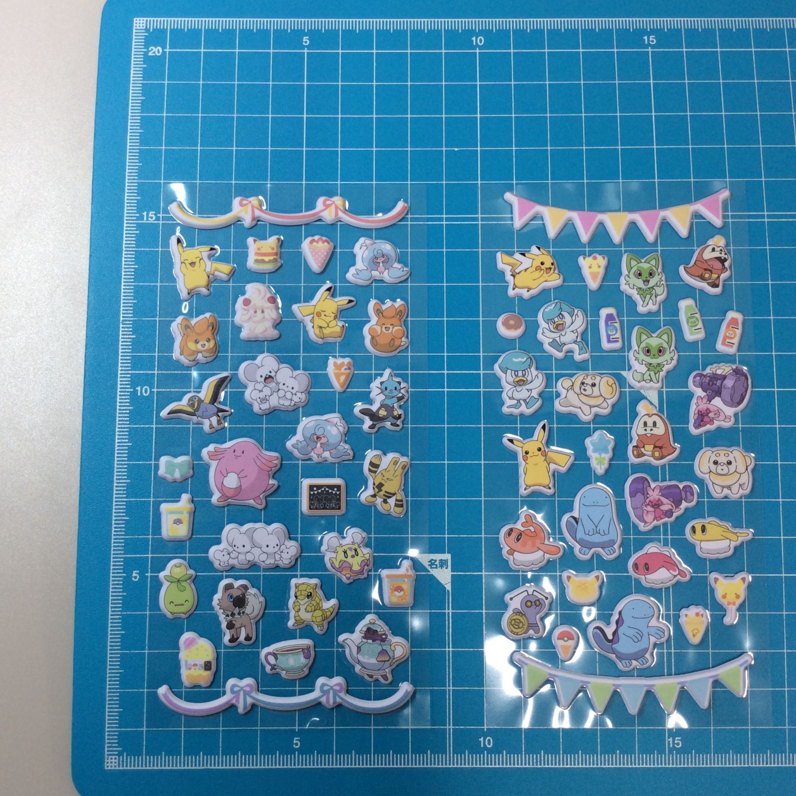 【新品未開封】特別ふろく　ポケットモンスター 全150匹　カラーシール POK612-0001【新品・未使用品】ポケモン プチプチシール4 2種類（A柄