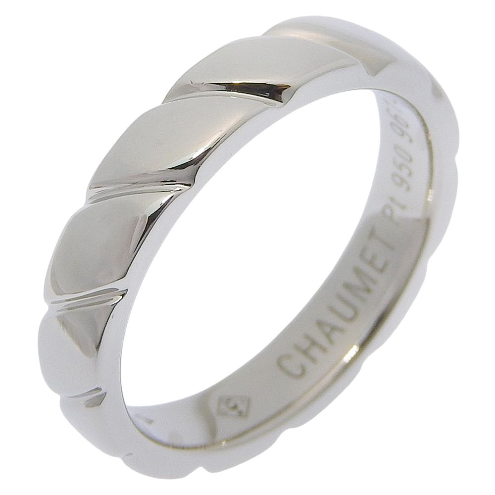 【Chaumet】ショーメ トルサード ドゥ ショーメ マリッジ リング Pt950プラチナ 12.5号 ユニセックス 8.1g リング・指輪