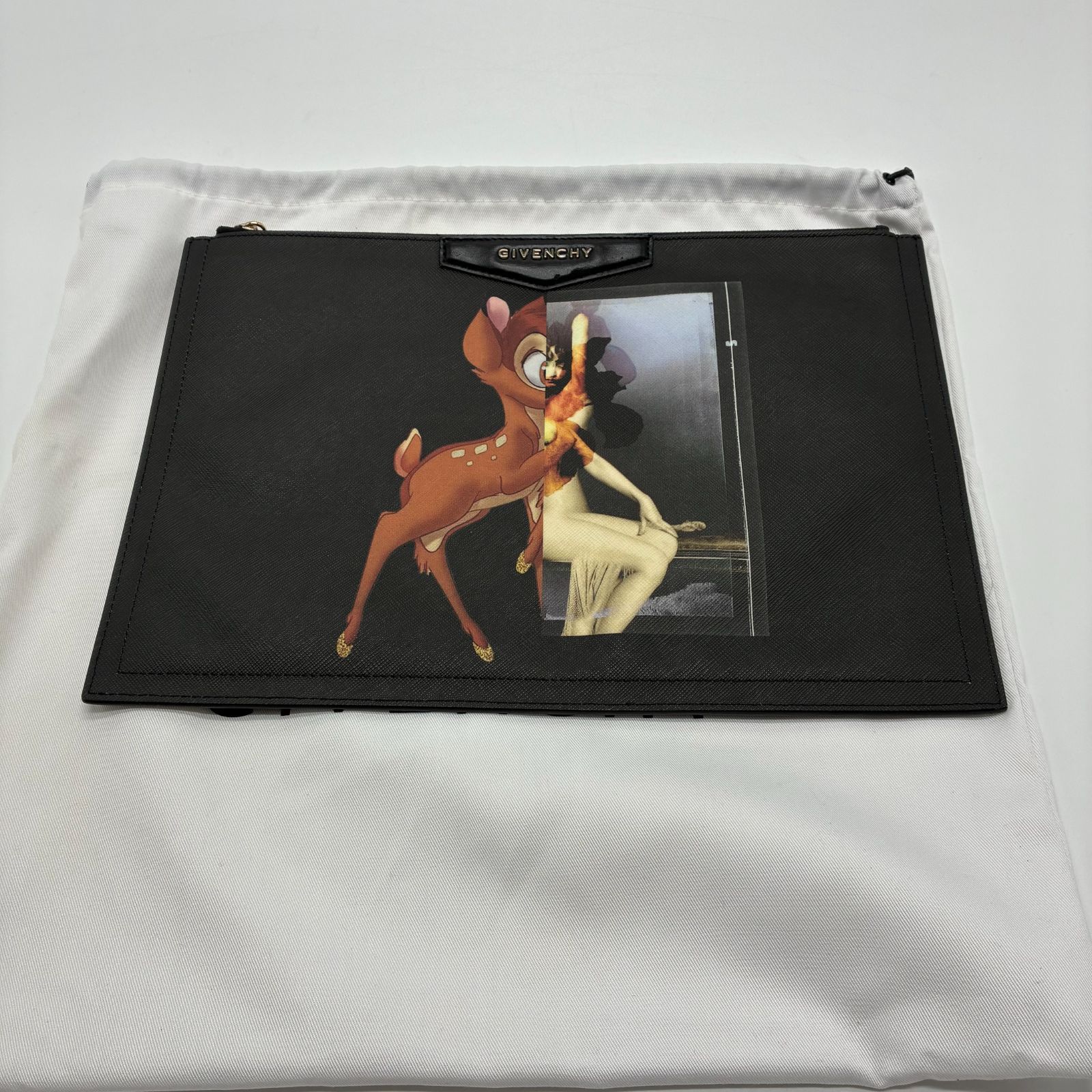 レディース GIVENCHY ジバンシィ ディズニー バンビ コラボ クラッチバッグ