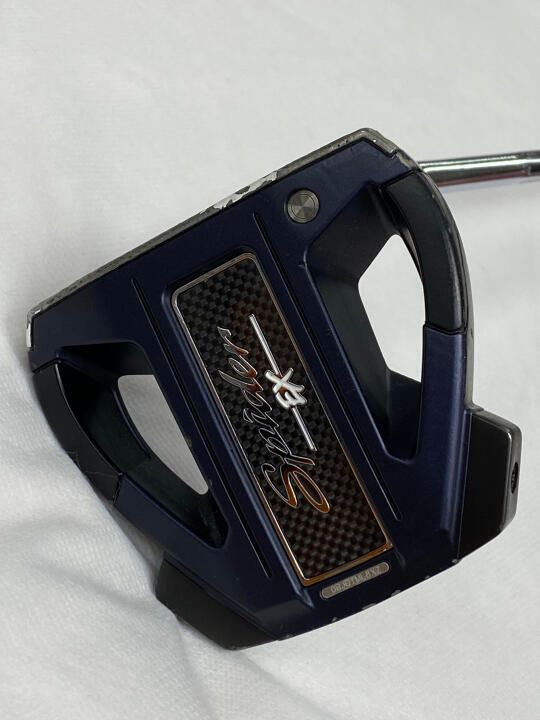 テーラーメイド　Spider EX NAVY/WHITE SINGLE BEND　パター　中古　ゴルフドゥ！倉敷笹沖店【最短即日発送】