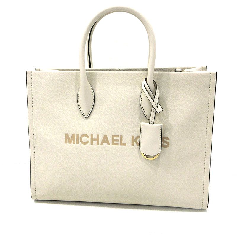 【三重本店】 中古 Michael Kors | マイケルコース トートバッグ MIRELLA EW ミディアム 35S4G7ZT2L アイボリーホワイト 【121】