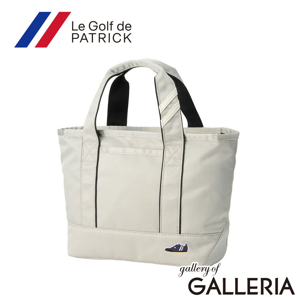 ル ゴルフ ドゥ パトリック トートバッグ メンズ レディース 小さめ ファスナー付き Le Golf de PATRICK ラウンドバッグ ラウンドトート カートトート ミニ トート バッグ B5 シンプル MINI TOTE LP ミニトート レッド