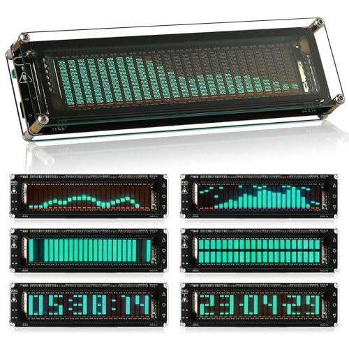 ★新品★Nobsound AK2515 MIC ピックアップ オーディオ スペクトラム VFD サウンドレベルメーター VU メーター 画面表示 f3252a0f