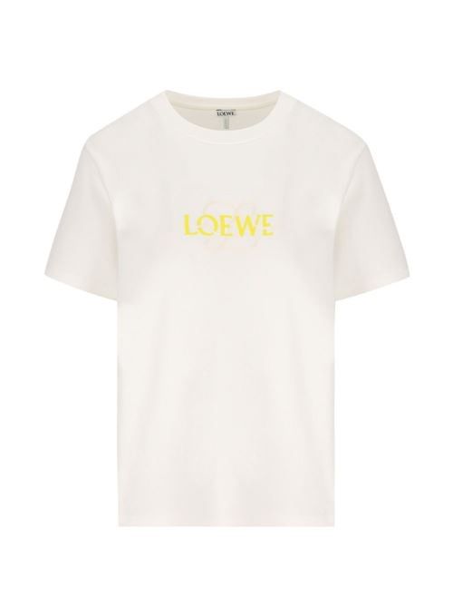 ロエベ ロゴ コットン Tシャツ 送料無料 56,238円