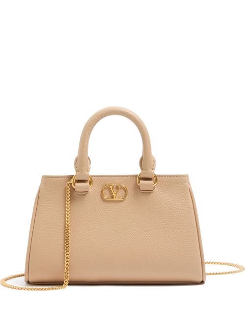 VALENTINO GARAVANI Vロゴ シグネチャー レザー ミニバッグ 送料無料