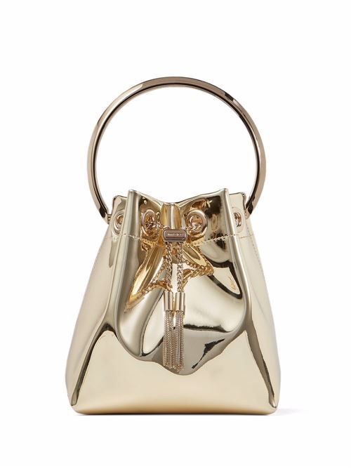 JIMMY CHOO ボンボン バケットバッグ 送料無料 105,078円