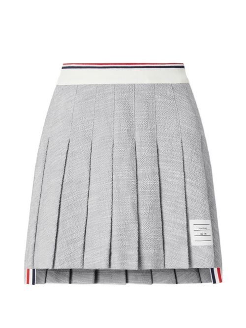 THOM BROWNE コットン ミニスカート 送料無料