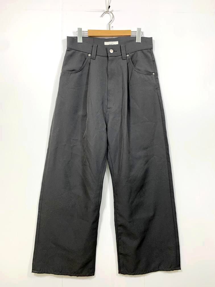 JIEDA ジエダ WIDE ONE TUCK STRAIGHT PANTS | ワイドストレート パンツ size1/グレー ■■◎メンズ