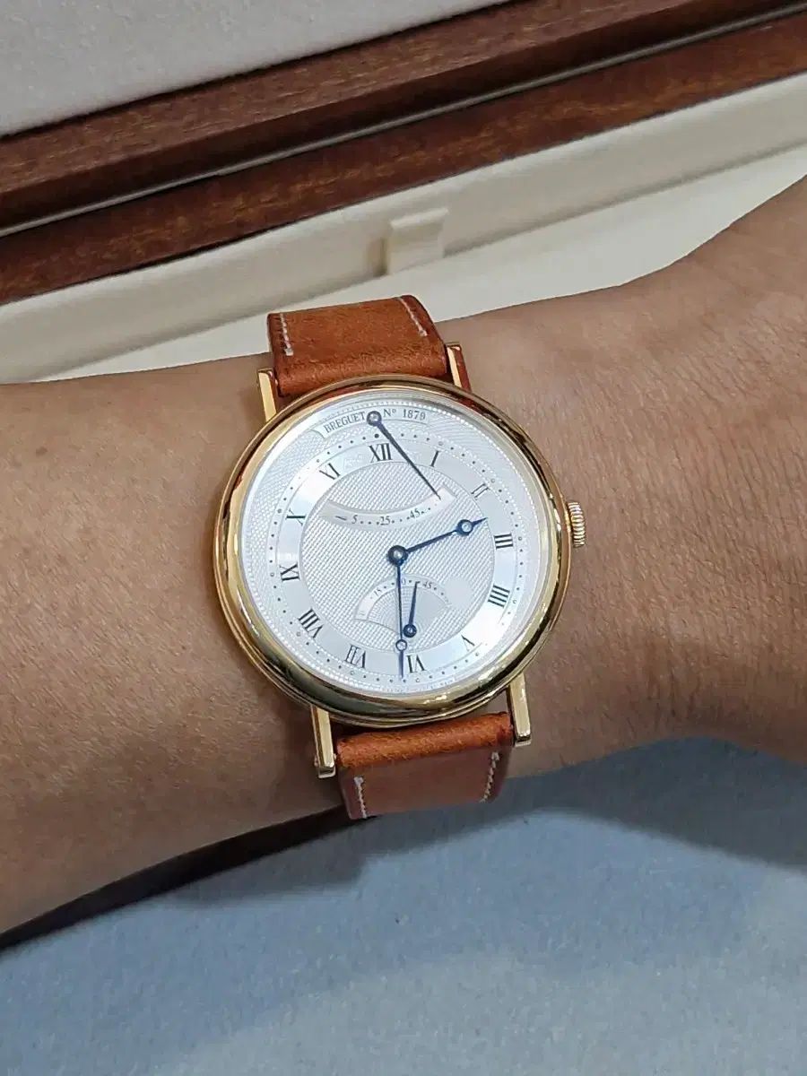 ブレゲ Classic 5207 レトログレード 金 통