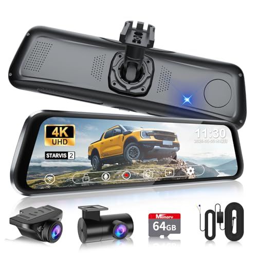 【2026年完全版】1台3役！CarPlay/Android Auto&前後ドラレコ&デジタルインナーミラーNZACE ドライブレコーダー ミラー型 分離 4K録画 11インチ ドラレコ 前後カメラ 【ナビ・音楽・バックカメラ】IMX415セ 8c3520d8