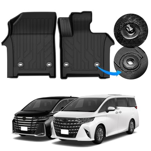 R★GIMUYA トヨタ 新型 アルファード 40系 ヴェルファイア ラゲッジマット 3D 立体構造 防水 ALPHARD VELLFIRE 40系 トランクマット カーマット AGH4#W AAHH4#W TAHA4#W 2023年6月?現行 専用 耐汚れ/