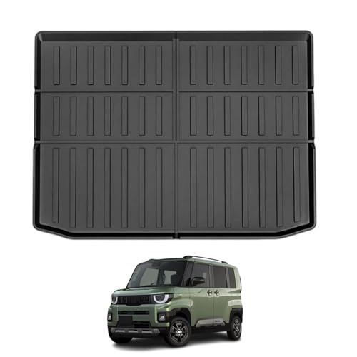 R★新型 デリカミニ 2代目 BA系/新型ルークス BB系 専用 ラゲッジマット 2025年9月?現行 DELICA MINI トランクマット ニッサン ROOX BB1A BB2A BB5A BB6A ラゲッジトレイ 3D 立体 TPE素材 取付簡単 防水