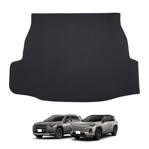 R★Mixsuper 新型 RAV4 60系 ラゲッジマット 2D トランクマット ラゲッジトレイ 2025年12月~ ラブフォー カスタムパーツ 車種専用設計 PVC素材 耐摩擦 防水 耐汚れ 1点セット