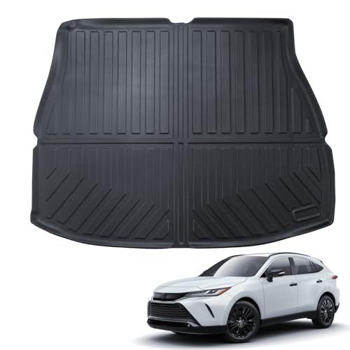 R★ラゲッジマット トヨタ ハリアー 80系専用 ラゲッジマット 80 トランクマット 防水 滑らない TPE素材 折り畳み式 3D 立体 カーゴマット ハリヤー80 2020-2024 アクセサリー カスタムパーツ