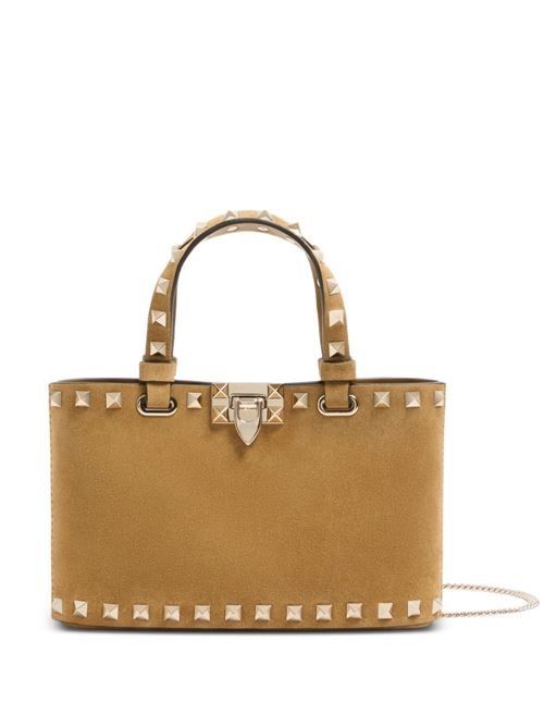 VALENTINO GARAVANI ロックスタッド スエード レザー ミニバッグ 送料無料