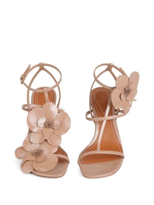 ZIMMERMANN オーキッド レザー サンダル 送料無料