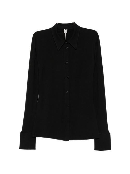 TOTEME FITTED JERSEY SHIRT 送料無料