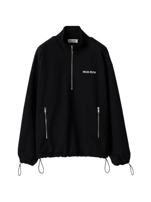 MIU MIU フリース スウェットシャツ 送料無料