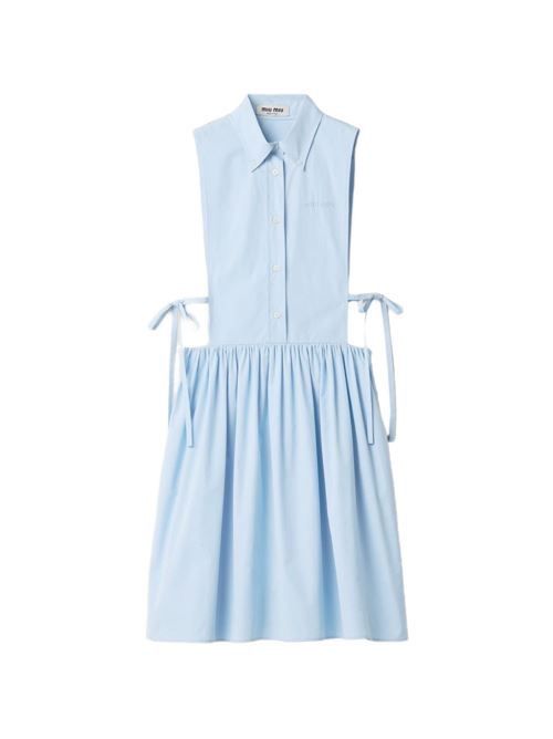 MIU MIU コットンシャツドレス 送料無料
