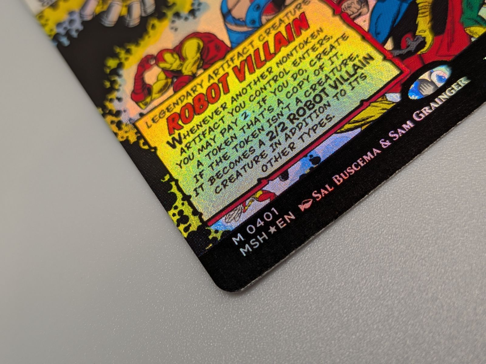 MTG ULTRON ARTIFICIAL MALEVOLENCE FOIL 人の作りし悪、ウルトロン