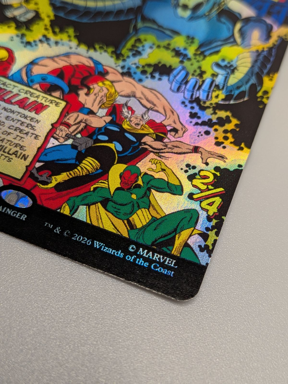 MTG ULTRON ARTIFICIAL MALEVOLENCE FOIL 人の作りし悪、ウルトロン