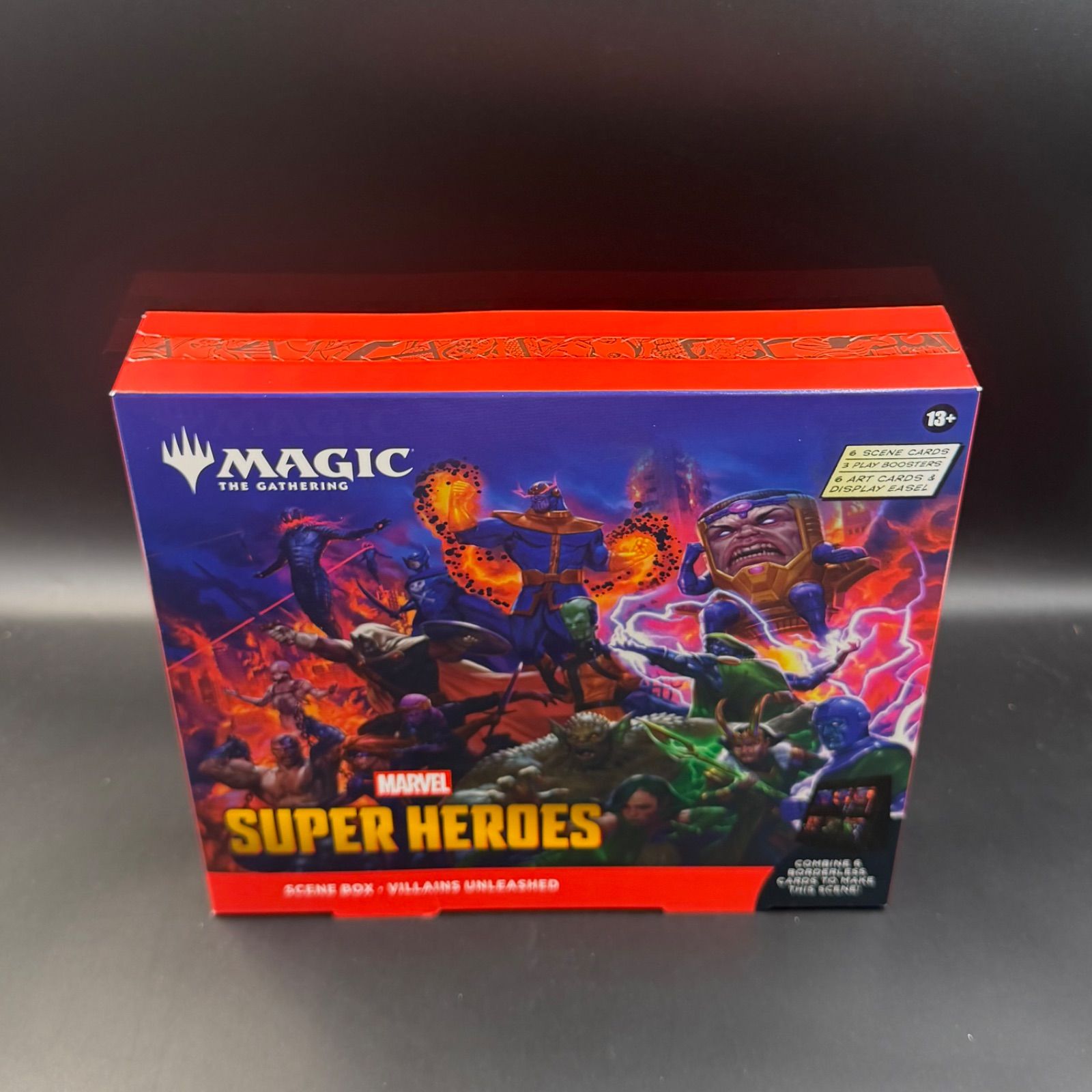 未開封】MTG MARVEL SUPER HEROES SCENE BOX VILLAINS UNLEASHED 1BOX 
