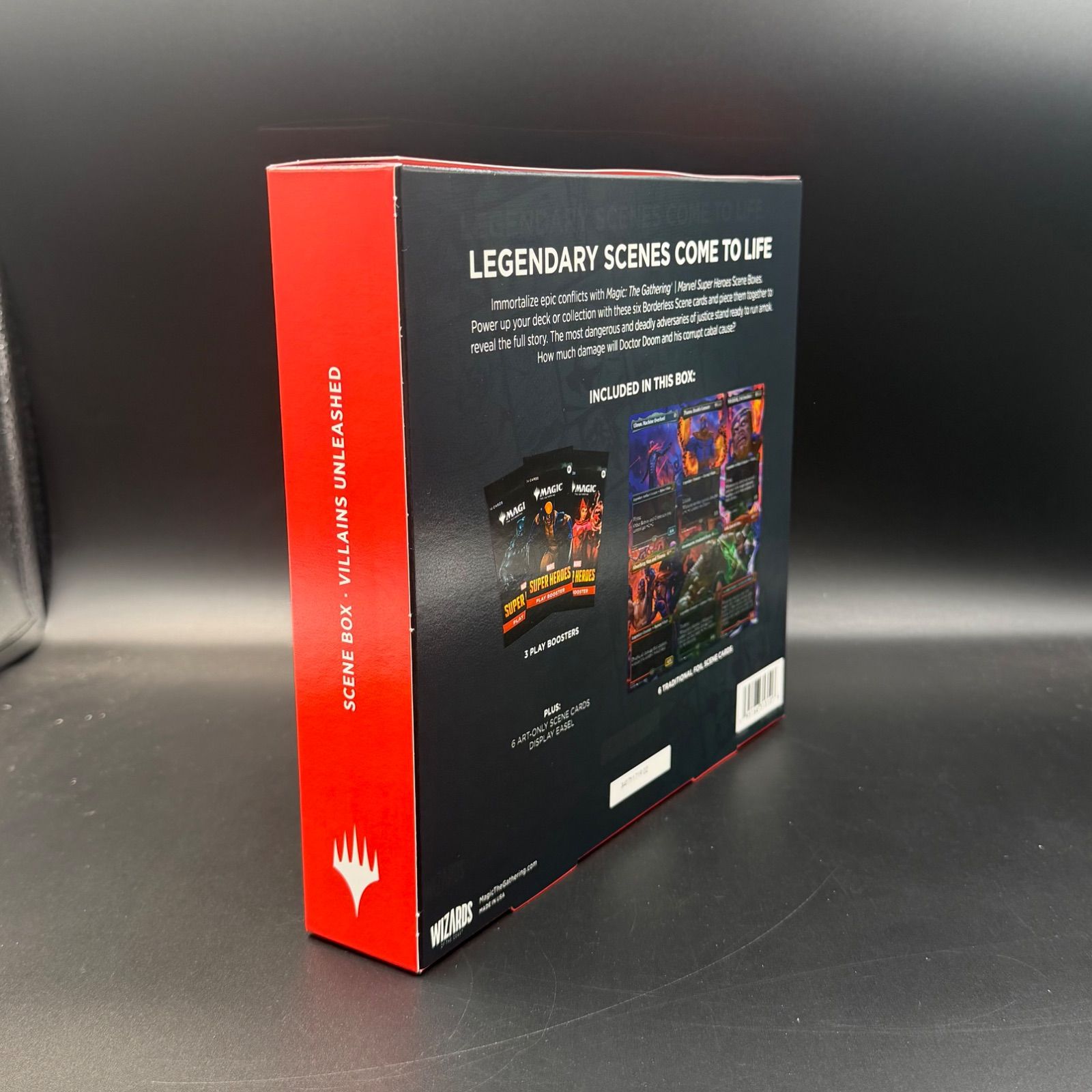 未開封】MTG MARVEL SUPER HEROES SCENE BOX VILLAINS UNLEASHED 1BOX